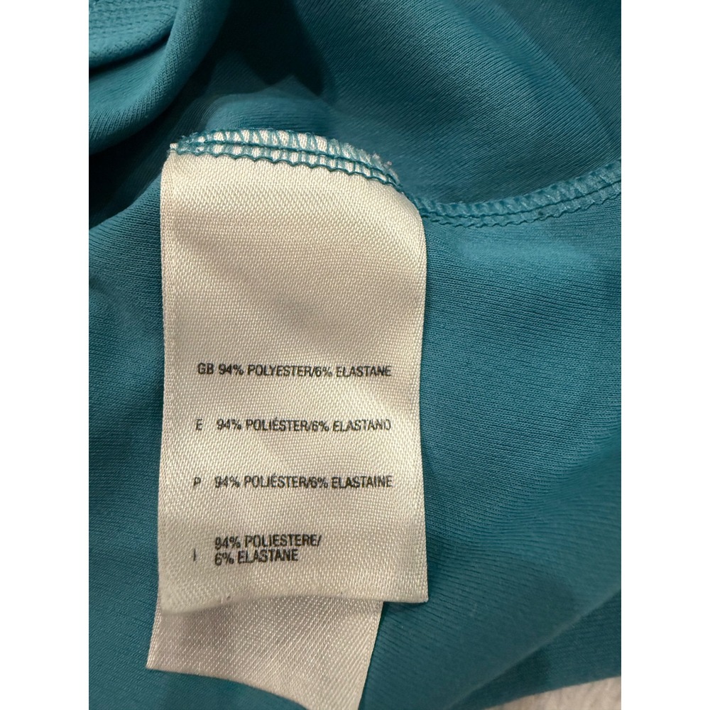 The North Face Womens Teal Blue Short Sleeve Active Training Tee Shirt S - Picture 7 of 7